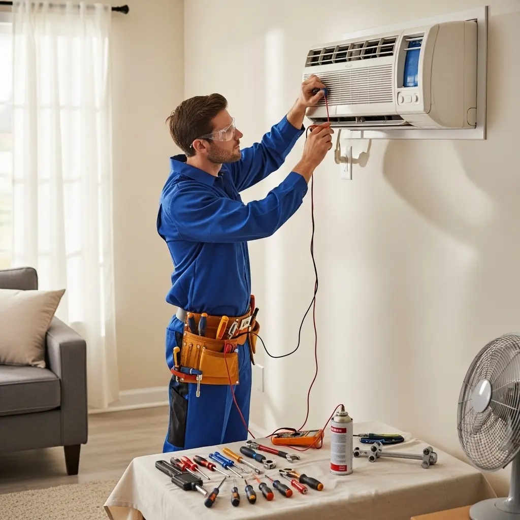 Turgutlu Grundig Grundig klima gaz dolumu ve bakım – Enerji verimliliği artırıldı. - Teknik servis örneği